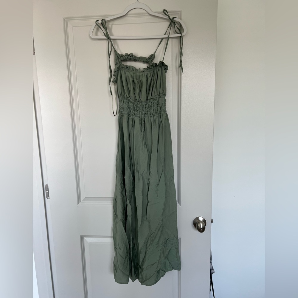 Zara Green Maxi Dress